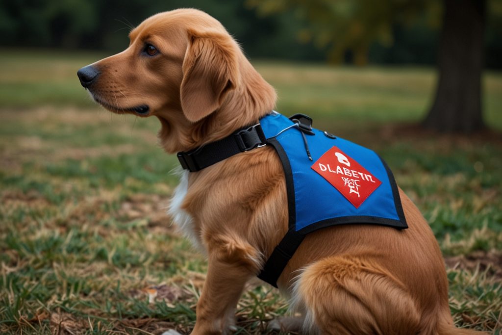 diabetic alert dog vest